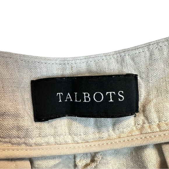 Talbots | Windsor Wide-Leg Linen Pants Size 20W - Picture 10 of 16